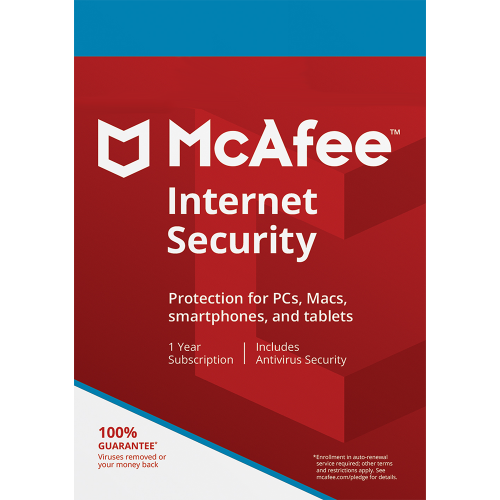 McAfee Internet Security – 1-Year / 1-Device product image