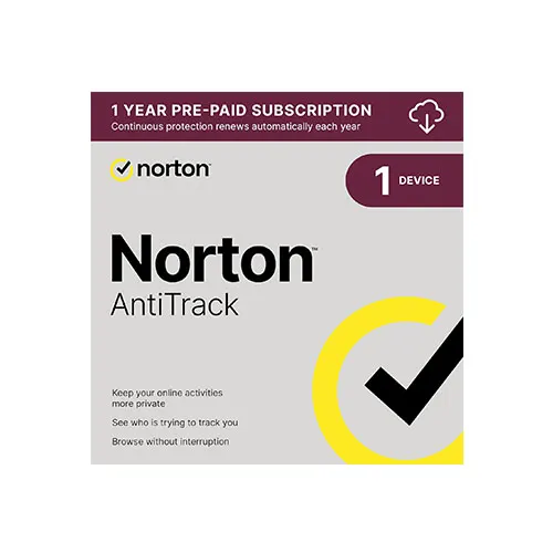 Norton AntiTrack – for blocking trackers and protecting privacy online, 1 PC – 2026 product image